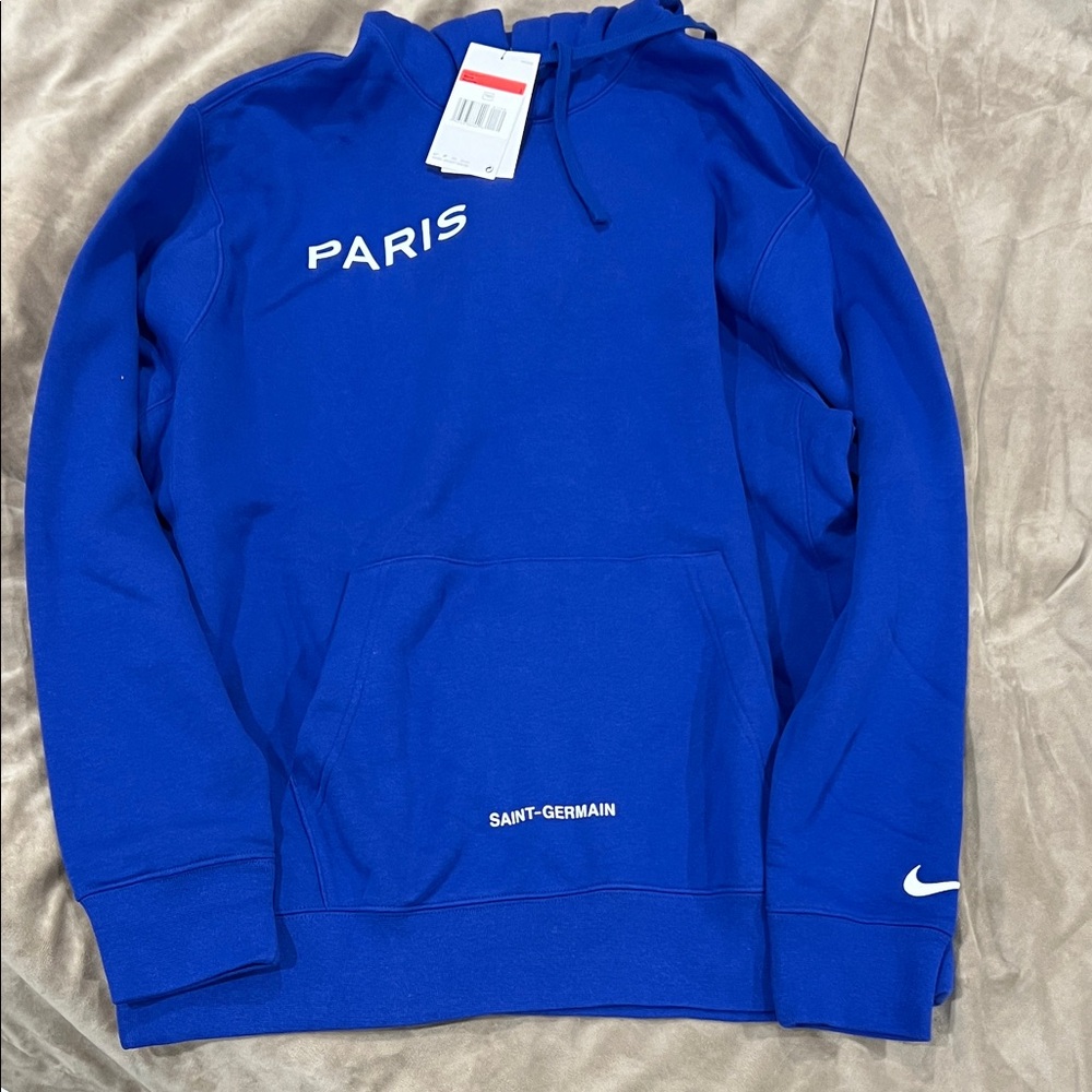Nike Blue PSG Hoodie